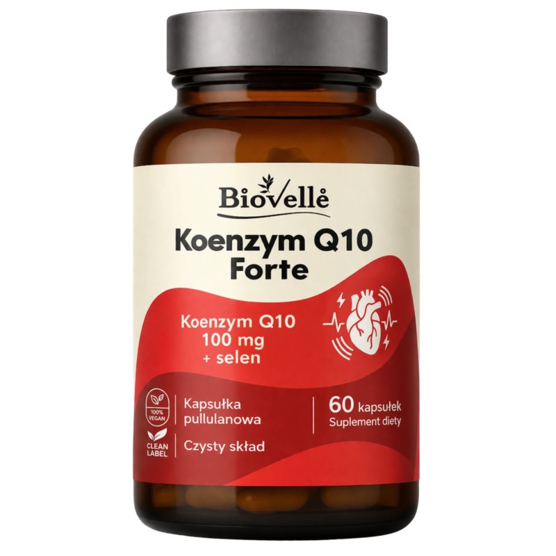 Biovelle Koenzym Q10 Forte + Selen 60 kap
