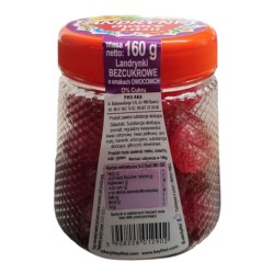 Aka Landrynki Owocowe 0% Cukru Owoce Lasu 160 g Aka Landrynki Owocowe 0% Cukru Owoce Lasu 160 g