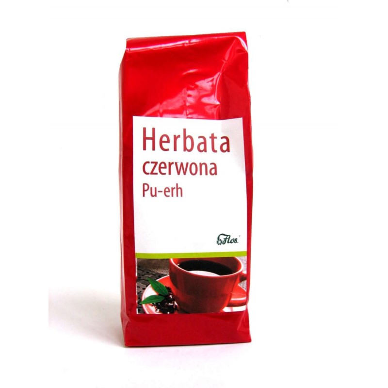Flos Herbata Czerwona Pu-Erh 100G Flos Herbata Czerwona Pu-Erh 100G