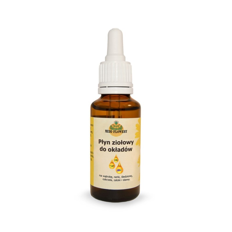 Medi-Flowery Płyn Ziołowy Do Okładów 30 Ml
