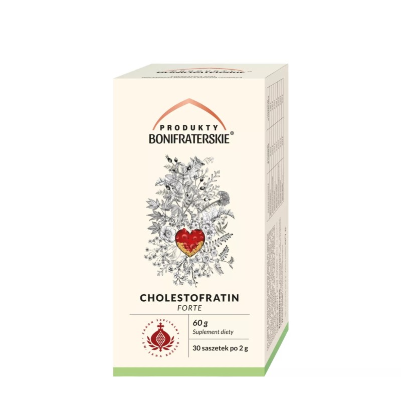 Produkty Bonifraterskie Cholestofratin Forte 30x2g