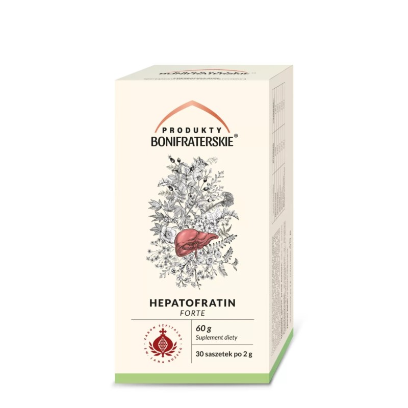Produkty Bonifraterskie Hepatofratin Forte 30x2g