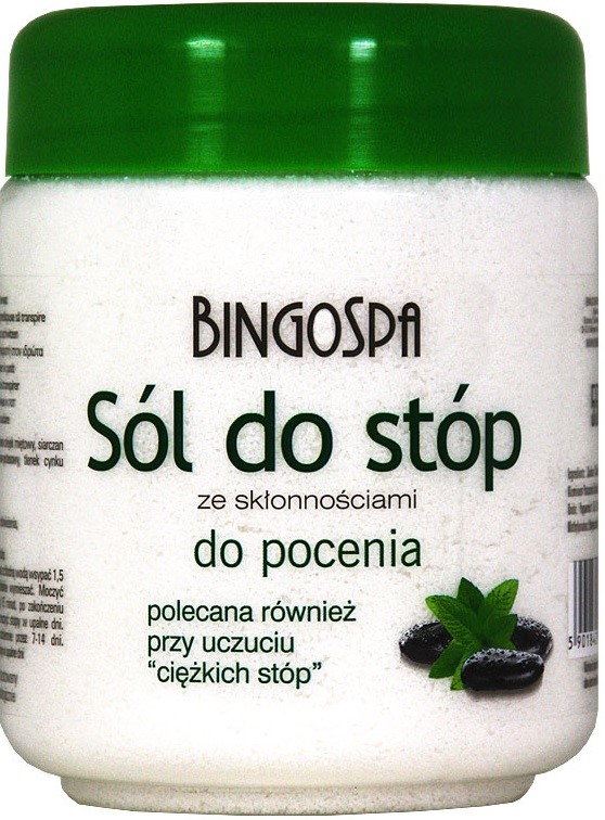 Bingospa Sól Do Stóp Pocenie 550 G Bingospa Sól Do Stóp Pocenie 550 G