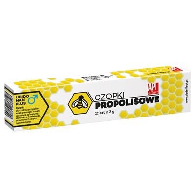 API Effect Czopki Propolisowe MAN 2g 12 szt. API Effect Czopki Propolisowe MAN 2g 12 szt.