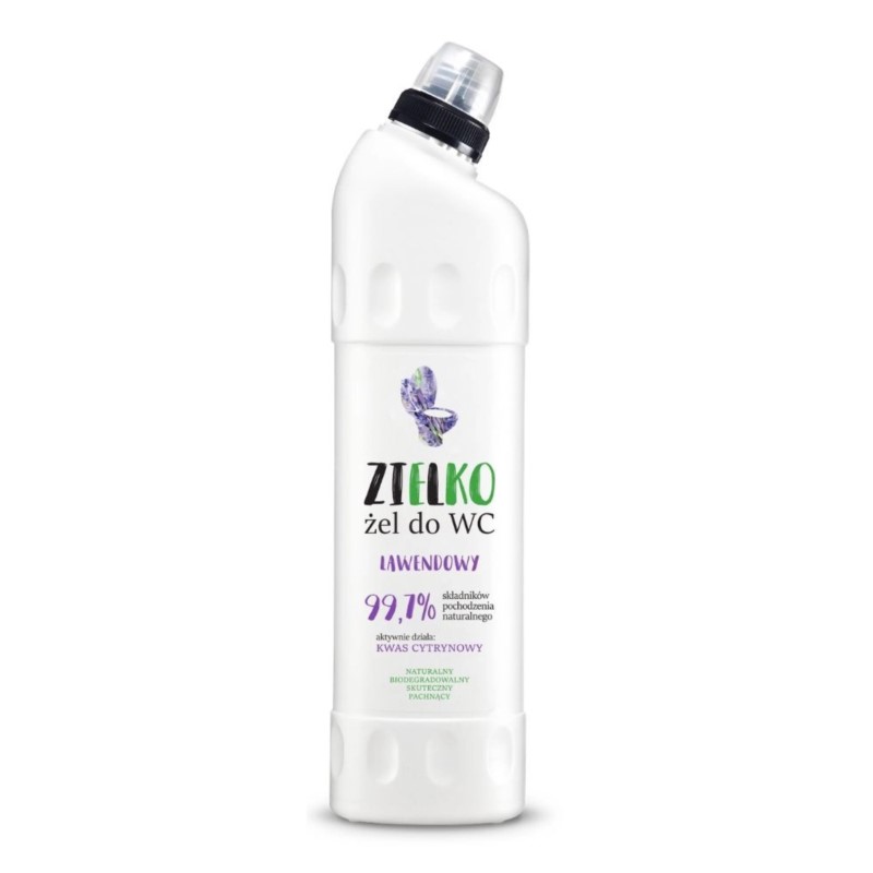 Zielko Żel do WC Lawendowy 750 ml