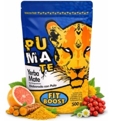 Yerba Mate PUMATE ENERGIA FIT BOOST 500 g