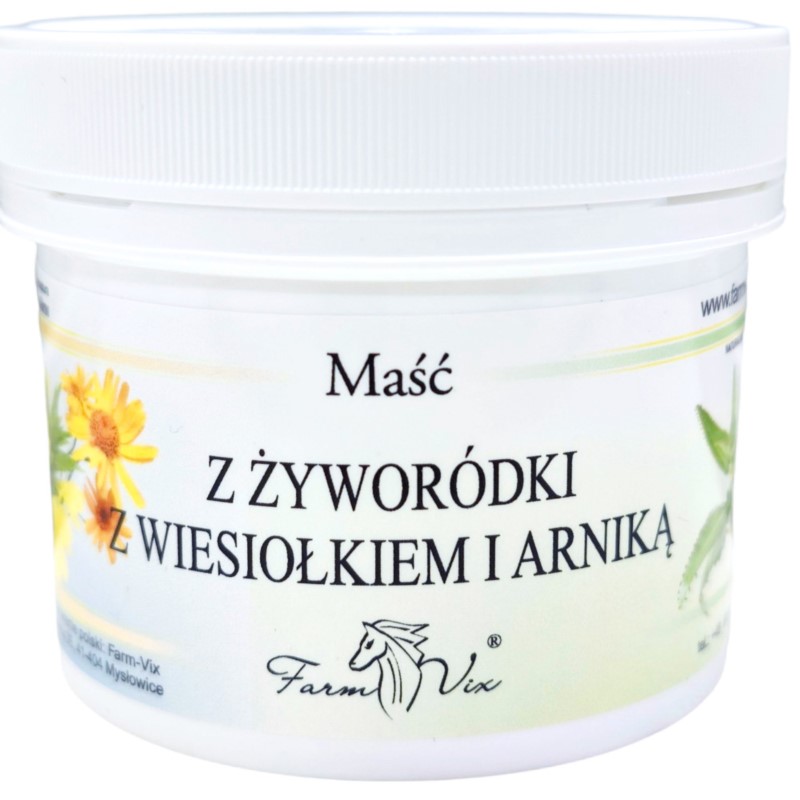 Farm-vix Maść z Żyworódki z wiesiołkiem i arniką