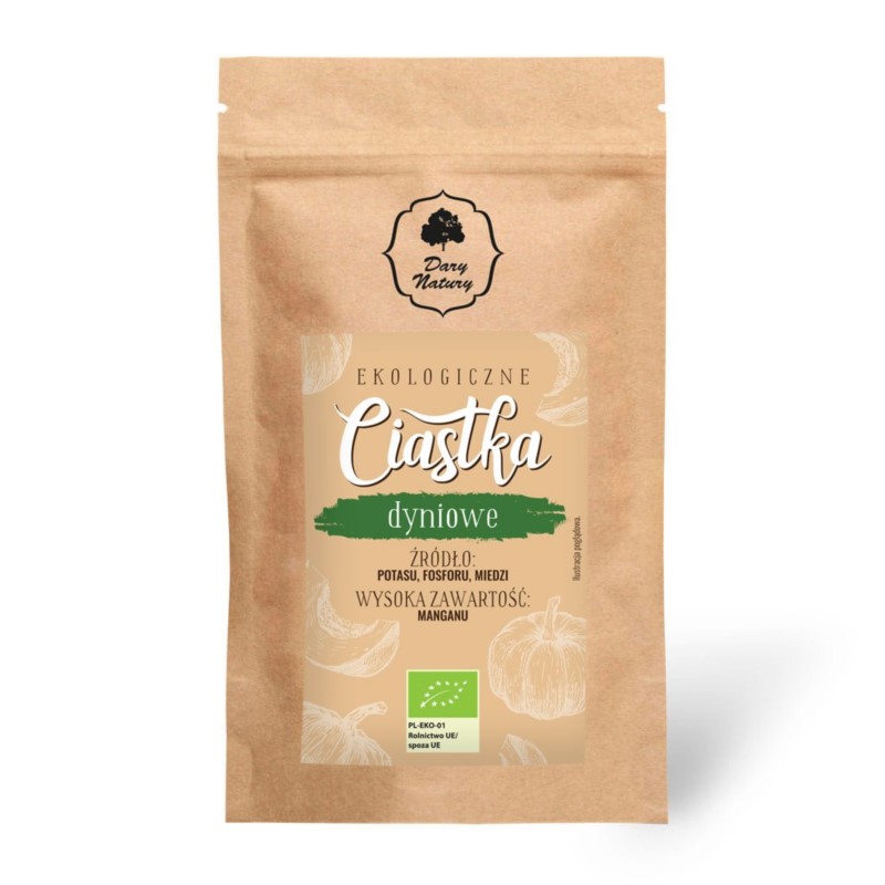 Dary Natury Cisteczka Dyniowe Eko 150 g