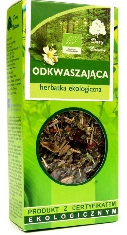 Dary Natury Herbata Odkwaszająca Eko 50g Dary Natury Herbata Odkwaszająca Eko 50g