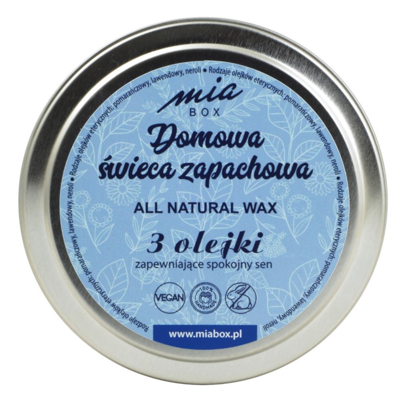 MiaBox Domowa świeca NA SEN 15 ml