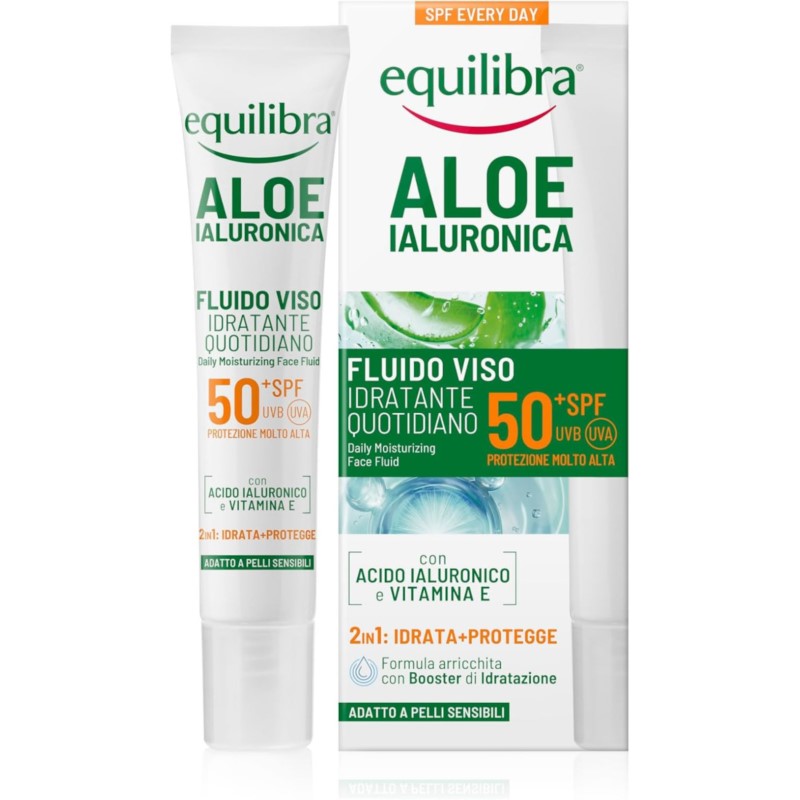 Equilibra Nawilżający FLUID do twarzy SPF 50+ 40ml Equilibra Nawilżający FLUID do twarzy SPF 50+ 40ml