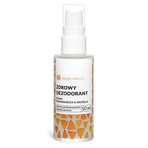 Opcja Natura Dezodorant pomarańcza & paczula 50 ml Opcja Natura Dezodorant pomarańcza & paczula 50 ml
