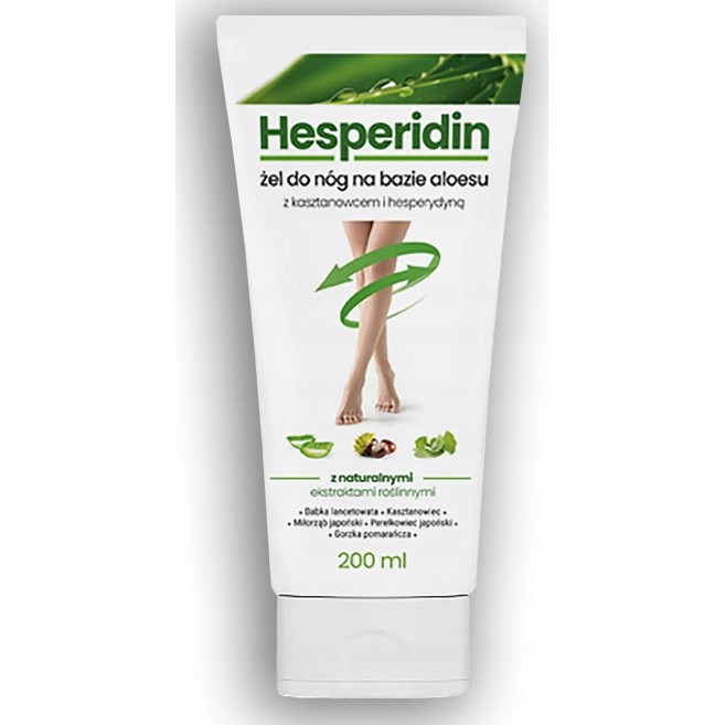 Hesperidin Żel do nóg z aloesem kasztanowcem hespe Hesperidin Żel do nóg z aloesem kasztanowcem hespe