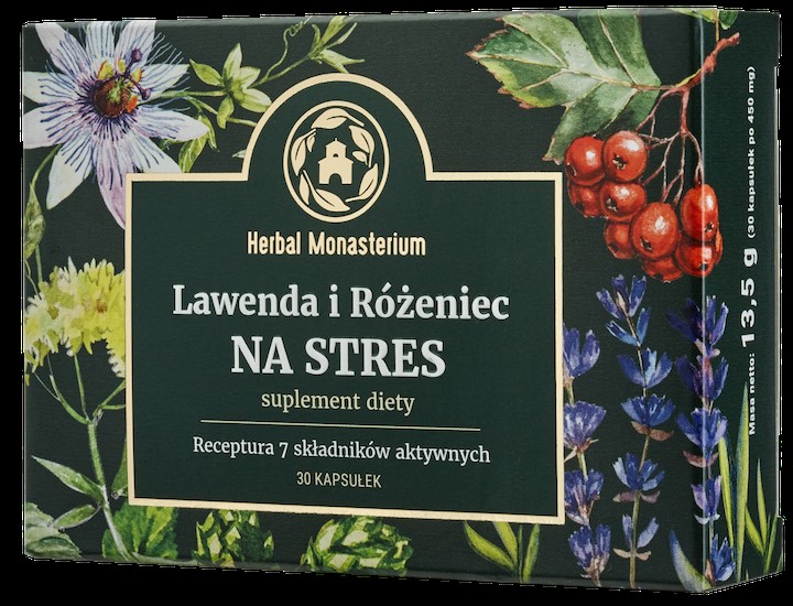 Herbal Monasterium Lawenda i Różeniec Na Stres 30
