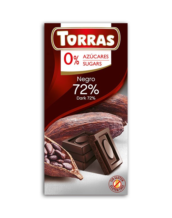 Torras Czekolada gorzka z mango 75 g