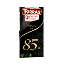 Torras Czekolada gorzka 85% kakao bez cukru 75 g