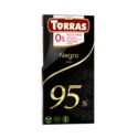 Torras Czekolada gorzka 95% kakao bez cukru 75 g