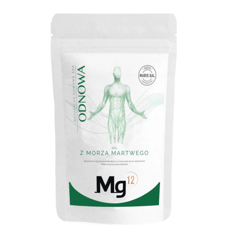Mg12 Sól Odnowa z Morza Martwego 1Kg Mg12 Sól Odnowa z Morza Martwego 1Kg