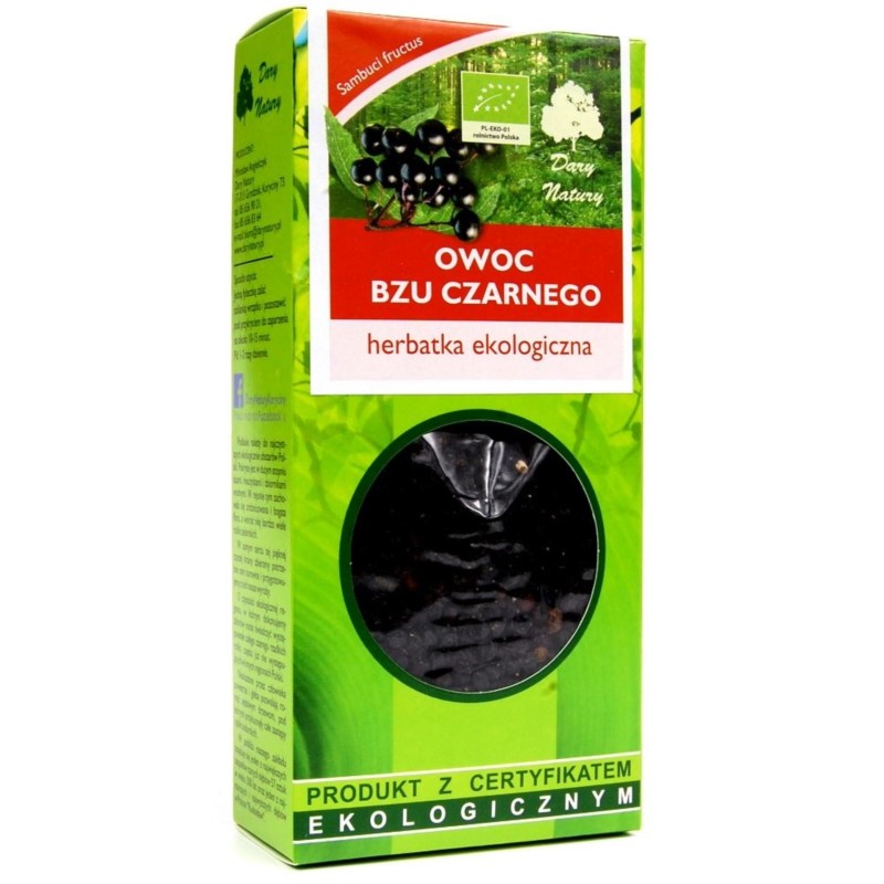 Dary Natury Bez Czarny Owoc Eko 100G Dary Natury Bez Czarny Owoc Eko 100G