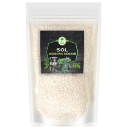 Dary Natury Sól Wędzona Ziołami 400G Dary Natury Sól Wędzona Ziołami 400G