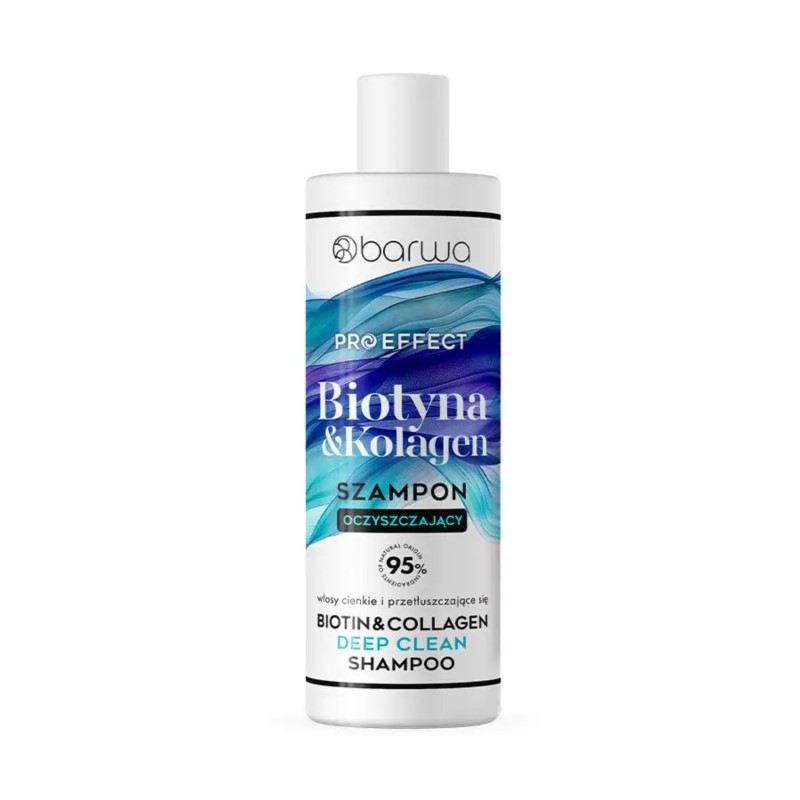 Barwa ProEffect Biotyna i Kolagen szampon 380 ml