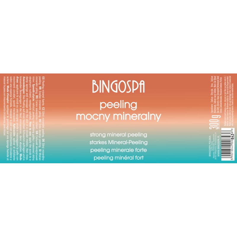 Bingospa Peeling mocny mineralny 300 g