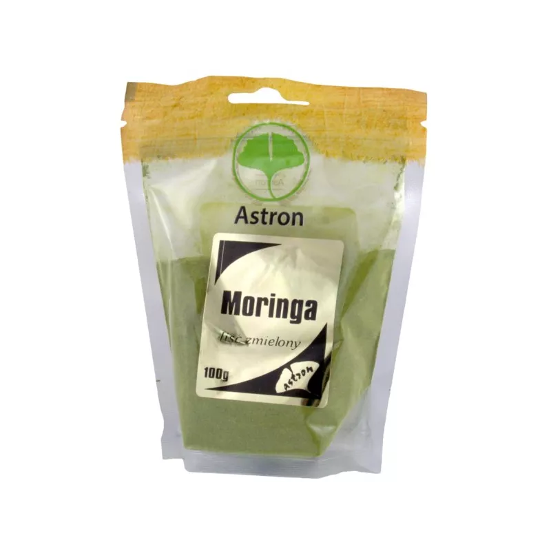 ASTRON MORINGA MIELONE LIŚCIE 250G ASTRON MORINGA MIELONE LIŚCIE 250G