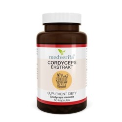 Medverita Cordyceps ekstrakt 500 mg 50 kapsuŁek
