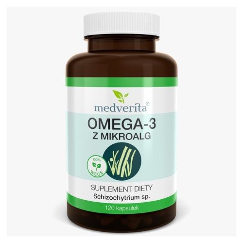 Medverita Omega 3 z Mikroalg 120 k Medverita Omega 3 z Mikroalg 120 k