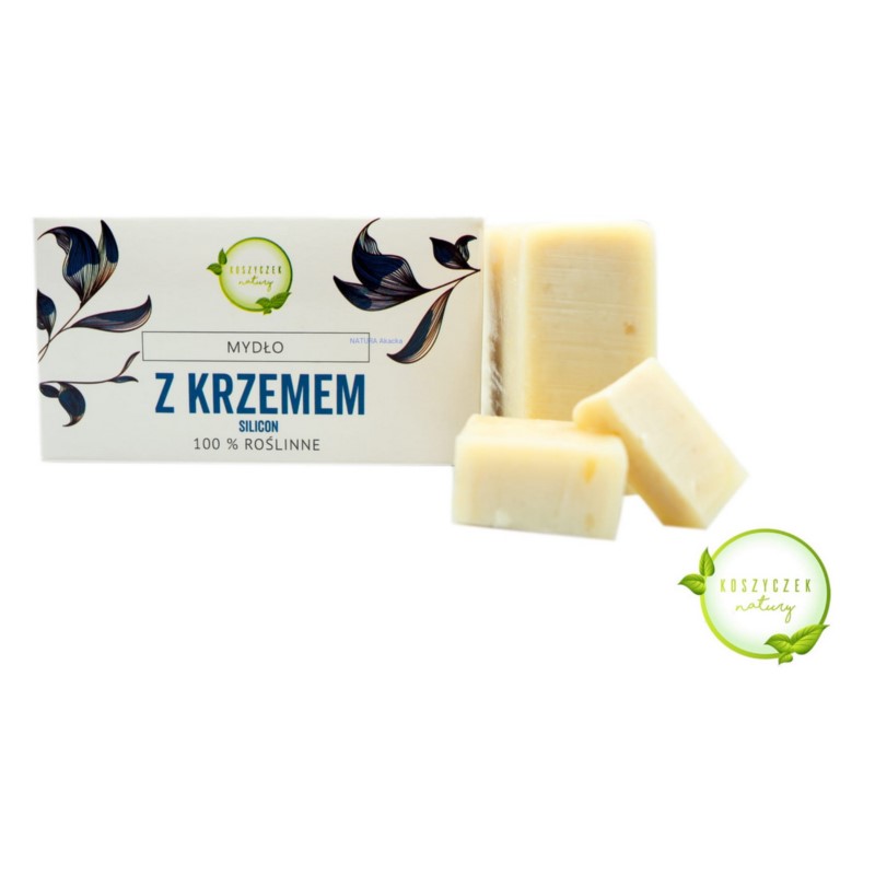 Mydło roślinne z krzemem 100 g Mydło roślinne z krzemem 100 g