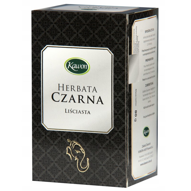 Kawon Herbata Czarna liściasta 80 g Kawon Herbata Czarna liściasta 80 g