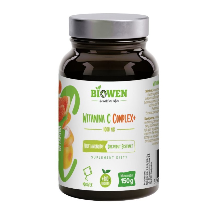 Biowen Witamina C Complex+ 150 g proszek Biowen Witamina C Complex+ 150 g proszek