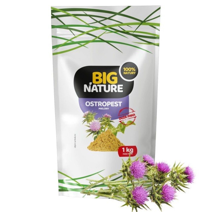 Big Nature Ostropest plamisty mielony 1 kg