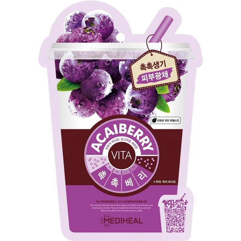 Mediheal Maska w Płachcie Acaiberry Rewitalizująca Mediheal Maska w Płachcie Acaiberry Rewitalizująca