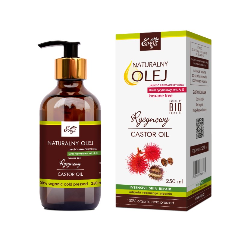 Etja Olej Rycynowy Bio 250 ml Etja Olej Rycynowy Bio 250 ml