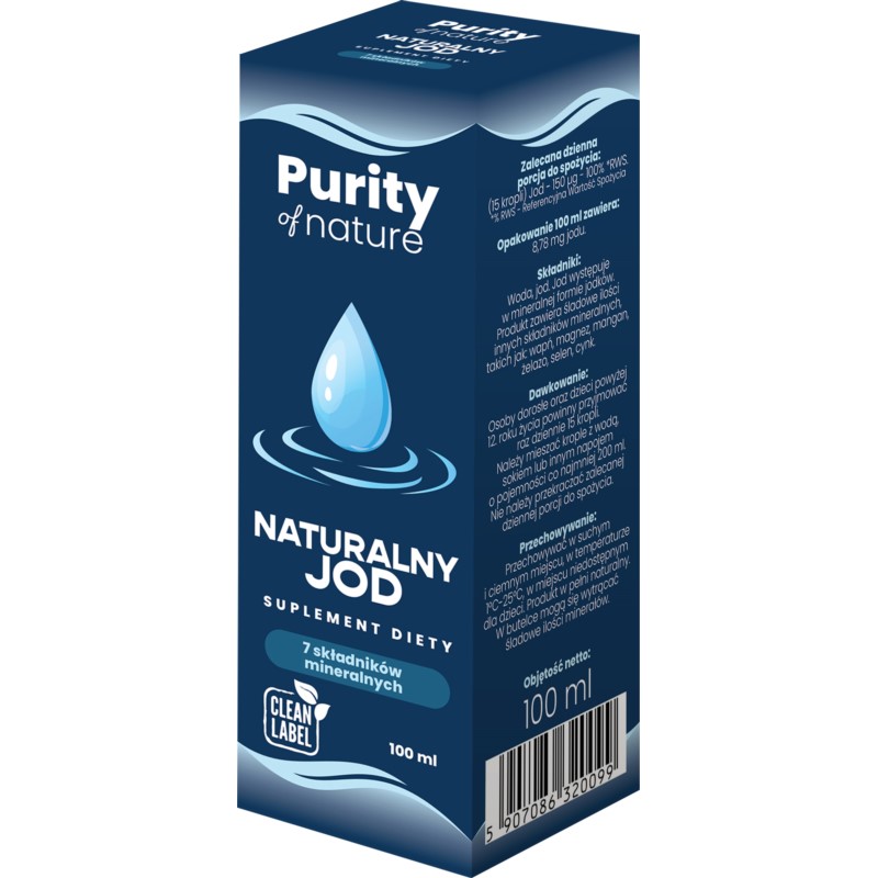 Purity of Nature Naturalny Jod 100 ml Purity of Nature Naturalny Jod 100 ml