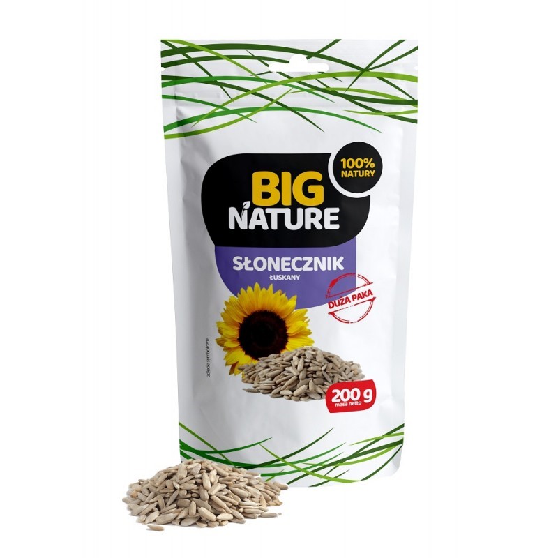 Big Nature Słonecznik łuskany 200 g Big Nature Słonecznik łuskany 200 g