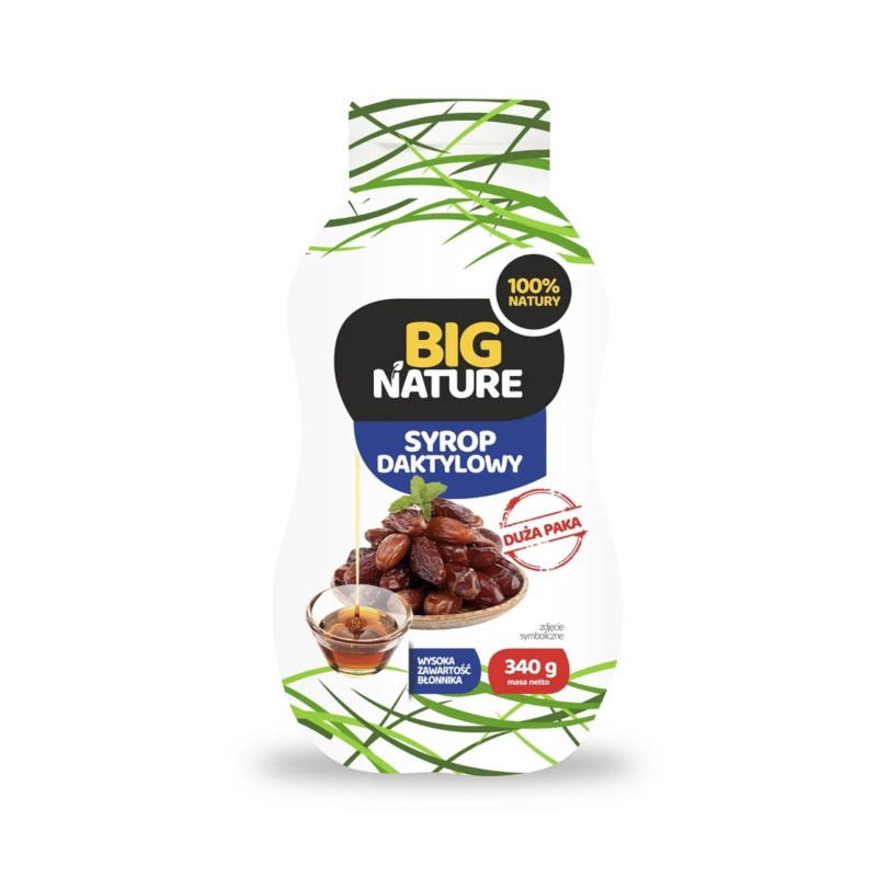 Big Nature bio Syrop Daktylowy 340 g Big Nature bio Syrop Daktylowy 340 g