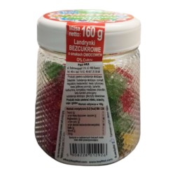 Aka Landrynki Owocowe 0% Cukru Owocowy Mix 160 g Aka Landrynki Owocowe 0% Cukru Owocowy Mix 160 g