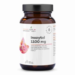 Aura Herbals Inozytol 1100 mg 60 kaps Aura Herbals Inozytol 1100 mg 60 kaps