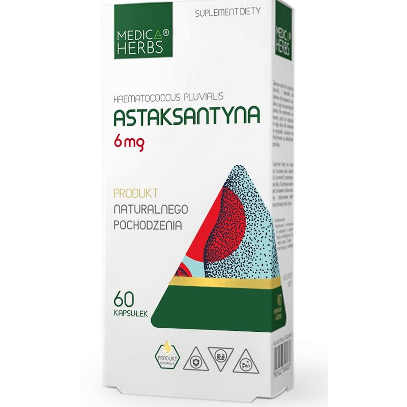 Medica Herbs ASTAKSANTYNA 6 MG 60 K Medica Herbs ASTAKSANTYNA 6 MG 60 K