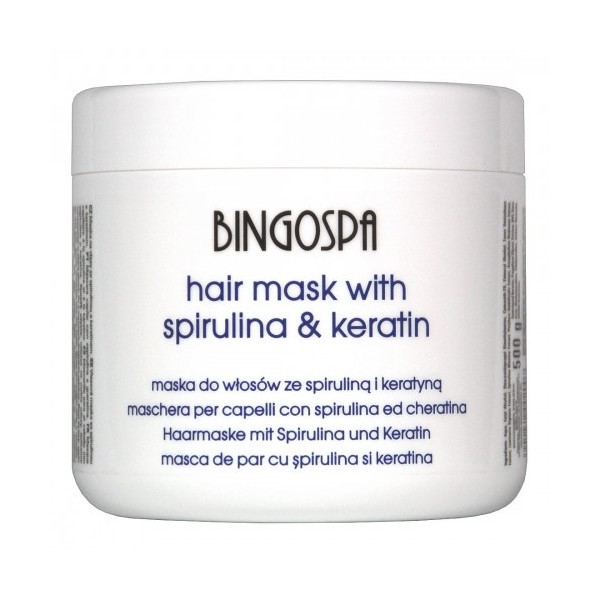 Bingospa Maska Spirulina Kreatyna 500 G Bingospa Maska Spirulina Kreatyna 500 G