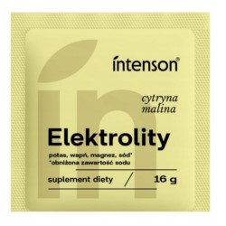 Intenson Elektrolity o smaku cytryna malina 16 g