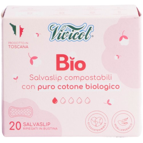 Vivicot Bio Wkładki Higieniczne Z Bio Bawełny 20Sz