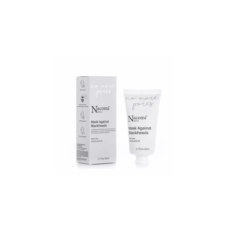 Nacomi Maska Przeciw Zaskórnikom 50ml Nacomi Maska Przeciw Zaskórnikom 50ml