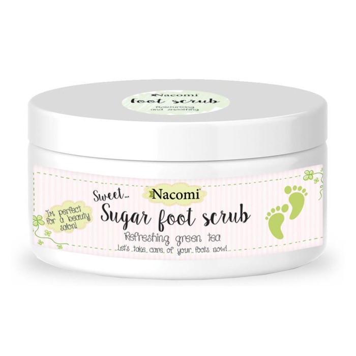 Nacomi Peeling do stóp Zielona Herbata 125 g Nacomi Peeling do stóp Zielona Herbata 125 g