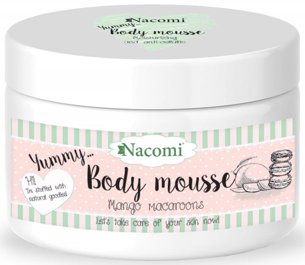 Nacomi Mus Do Ciała Makaroniki Mango 180Ml Nacomi Mus Do Ciała Makaroniki Mango 180Ml