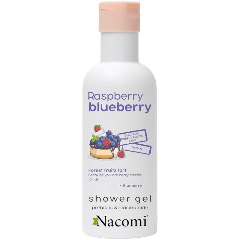 Nacomi Żel Pod Prysznic Borówka i Maliny 300 Ml Nacomi Żel Pod Prysznic Borówka i Maliny 300 Ml