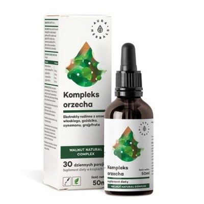 Aura Herbals Kompleks Orzecha 50 ml Aura Herbals Kompleks Orzecha 50 ml