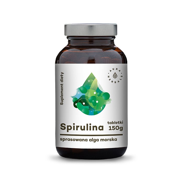 Aura Herbals Spirulina 600 t 150G Aura Herbals Spirulina 600 t 150G